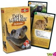 Jeu de cartes "Dfis Nature", Les animaux d'Ocanie, 7 ans +