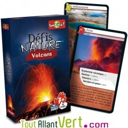 Jeu de cartes D�fis Nature, Les Volcans, 7 ans +