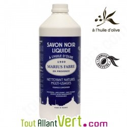 Savon Noir liquide � l\'huile d\'olive 1l multi-usages