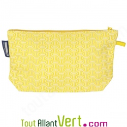 Grande trousse en coton bio Z�bre 22 x 13 cm