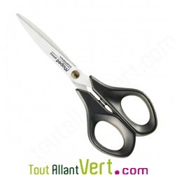 Ciseaux manche recycl� et lame inox, 17 cm