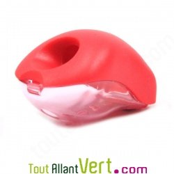 Mini taille crayon Rouge plastique recycl� avec r�servoir 1 Trou
