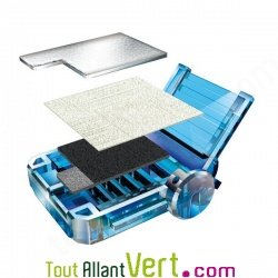 Jouet moto de course �colo � monter, fonctionnant � l\'eau sal�e