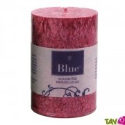 Petite Bougie cylindre Bordeaux en starine 100% vgtale, 20H