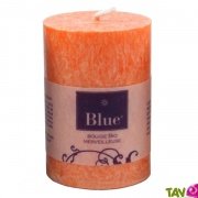 Petite Bougie cylindre Orange en st�arine 100% v�g�tale, 20H