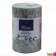 Petite Bougie cylindre Grise en st�arine 100% v�g�tale, 20H