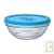 Saladier de conservation 14cm en verre rond avec couvercle sans Bisph�nol A