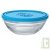 Saladier de conservation 17cm en verre rond avec couvercle sans Bisph�nol A