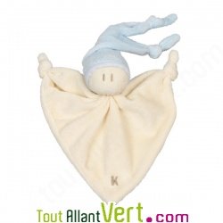 Doudou b�b� en coton bio, 17cm