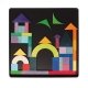 Puzzle cr�atif Magn�tique Multi-forme dans sa boite m�tal