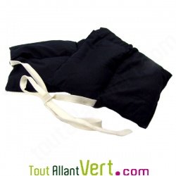 Ceinture bouillotte avec lani�re, p�pins de raisin et coton bio, 48cm