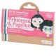 Kit de maquillage bio 3 couleurs, Princesse Papillon pour enfants