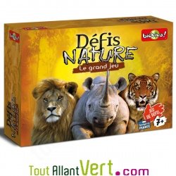Le Grand jeu D�fis Nature : les animaux du monde, 7 ans+