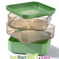 Germoir 2 �tages pour graines � germer bio, Germline