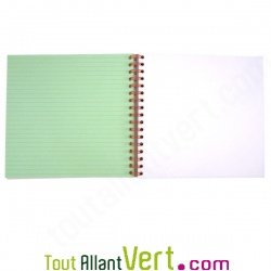 Herbier �colo au format carr�, 4 saisons, recycl�, 30 pages