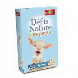 Jeu de cartes D�fis Nature des petits, la ferme 4 ans +