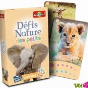 Jeu de cartes "Dfis Nature des petits", la savane 4 ans +