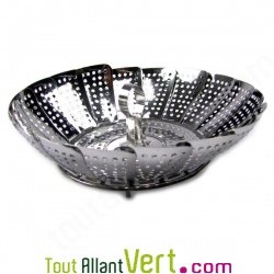 Grande marguerite inox pour cuisson � la vapeur 18cm