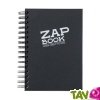 Bloc spirale uni recycl� Noir A5, 320 pages ZapBook