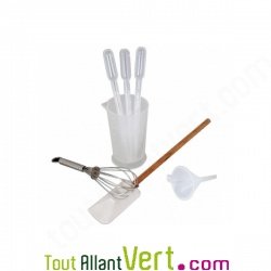 Kit 7 accessoires pour fabriquer vos cosm�tiques maison, Centifolia