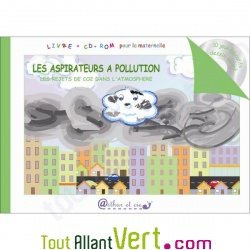 Livre/CDROM petite enfance: Tidou et les rejets de CO2 dans l\'atmosph�re - maternelle