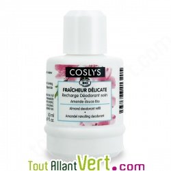 Recharge D�odorant � bille bio � l\'huile d\'amande douce 50 ml