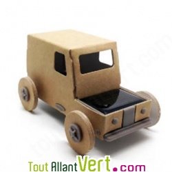 Autogami, Petite voiture solaire en carton � monter