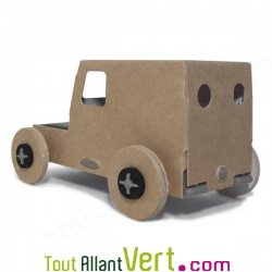 Autogami, Petite voiture solaire en carton � monter