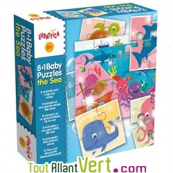Puzzle B�b� grosses pi�ces la mer, 2 � 5 ans