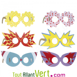 Kit de fabrication papier Mes Lunettes de vedettes Pirouette Cacahou�te