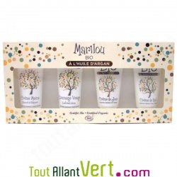 Coffret 4 Soins Visage � l\'huile d\'Argan Marilou Bio