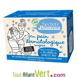 Pain surgras dermatologique sans savon et pH neutre, 90g