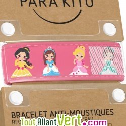 Bracelet anti-moustiques aux huiles essentielles Parakito Princesse pour enfant de 3 � 7 ans