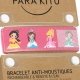 Bracelet anti-moustiques aux huiles essentielles Parakito Princesse pour enfant de 3 � 7 ans
