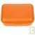 Boite � gouter enfant rigide �cologique sans BPA orange