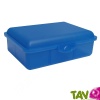 Boite � gouter enfant rigide �cologique sans BPA bleu