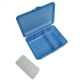 Boite � gouter enfant rigide �cologique sans BPA bleu
