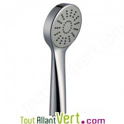 Pommeau de douche �conomie d\'eau, d�bit 7.5 litre/min
