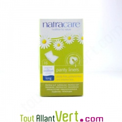 Protge slip naturel et coton biologique, Natracare