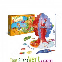 Jeu d\'�veil en 3D L\'arbre des 4 saisons, D�couverte des saisons, 3 ans +