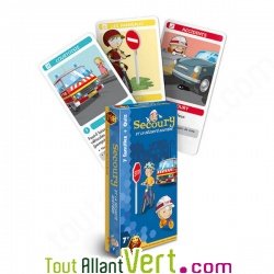 Jeu de 7 familles sur la s�curit� routi�re, 7 ans+