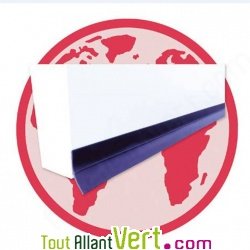 Bas de porte adh�sif en silicone pour isolation thermique et phonique, d�coupable, 1 m�tre