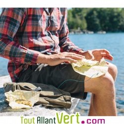 Emballage bio r�utilisables Bee\'s wrap sp�cial sandwich, 33x33cm