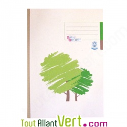 Cahier recycl� A4 renforc� petits carreaux Vert 192 pages