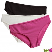 Culottes en Coton Bio, lot de 3