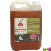 Savon Noir liquide Huile d'olive et tournesol bio, nettoyant multi-usages 5 litres