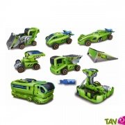 Kit de 6 jouets de construction hybrides / nergie solaire, 10 ans +