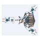 Bras robot hydraulique Octopus, 10 ans +