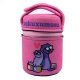 Lunch Box isotherme inox avec housse Rose Phoques, 0,5L