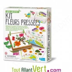 Kit fleurs press�es, 5 ans +